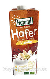 Органічне вівсяне-ванільне молоко без цукру 1л Natumi