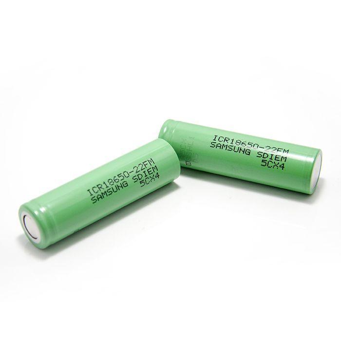 2шт Акумулятор Samsung 18650-22F 2200mA оригінал