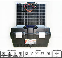 Портативна сонячна станція Proenergo Standart Plus 220V 500W з АКБ 26Ah