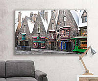 Модульная картина на холсте Гарри Поттер , Косой Переулок, Diagon Alley