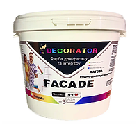 Краска фасадная для стен DECORATOR FACADE (под тонировку, В3) 2.5