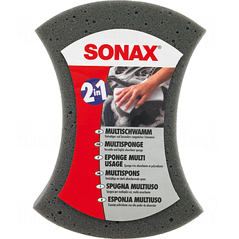Багатоцільова двостороння губка SONAX Multisponge