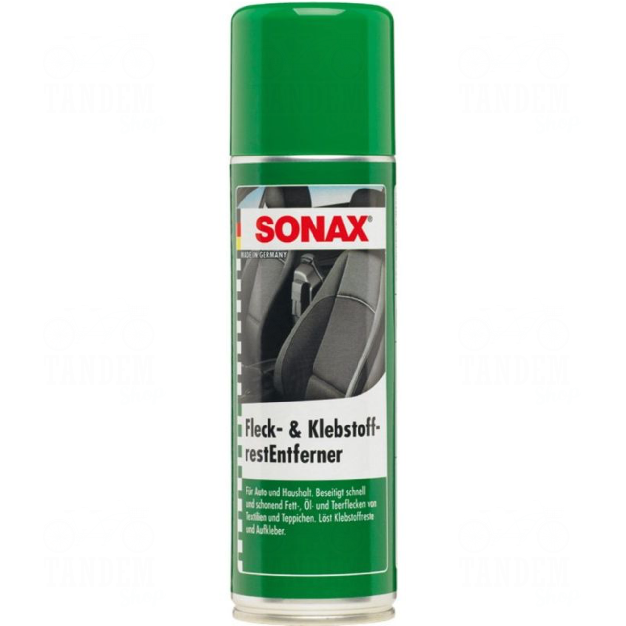 Засіб для видалення плям і слідів від наклейок із текстилю SONAX Residue and Spec Remover, 300 мл Аерозоль