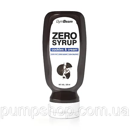Низькокалорійний сироп GymBeam Zero Syrup 320 мл, фото 2