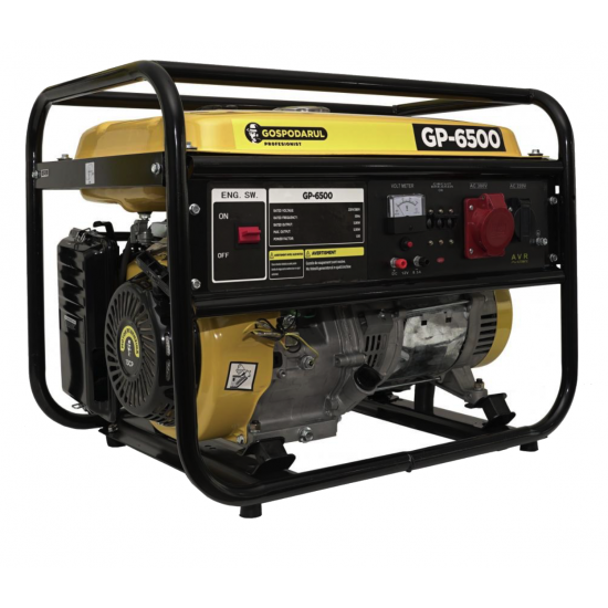 Генератор бензиновий Gospodarul 5500W GP-6500