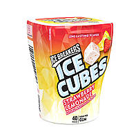 Жувальна гумка ICE BREAKERS ICE CUBES Полуничний лимонад (40 кубиків)
