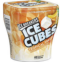 Жувальна гумка ICE BREAKERS ICE CUBES Тропічний бриз (40 кубиків)