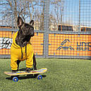 Толстовка 40 см (об'єм до 66см) Україна жовта розмір 7 для собак M, фото 2