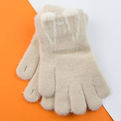 Оптом рукавички для дітей 1-3 роки з дірочками на пальцях (арт. 22-25-50), фото 2
