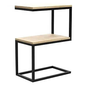 Приставний столик лофт 70*30*50 см. "Ханчжоу" LNK