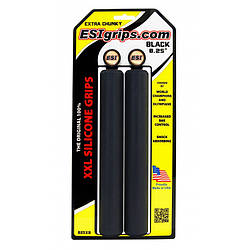 Гріпси ESI XXL 8.25" Extra Chunky (чорні)