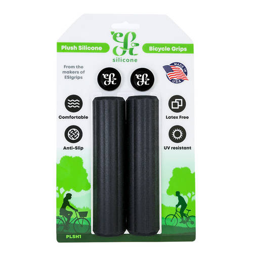 Купить Грипсы ESI Plush Silicone (black), цена 1038 ₴ — Prom.ua (ID ...