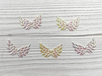 Патчі "Крила маленькі" - Перламутр