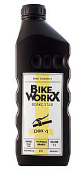 Тормозная жидкость BikeWorkX Brake Star DOT 4 1л.