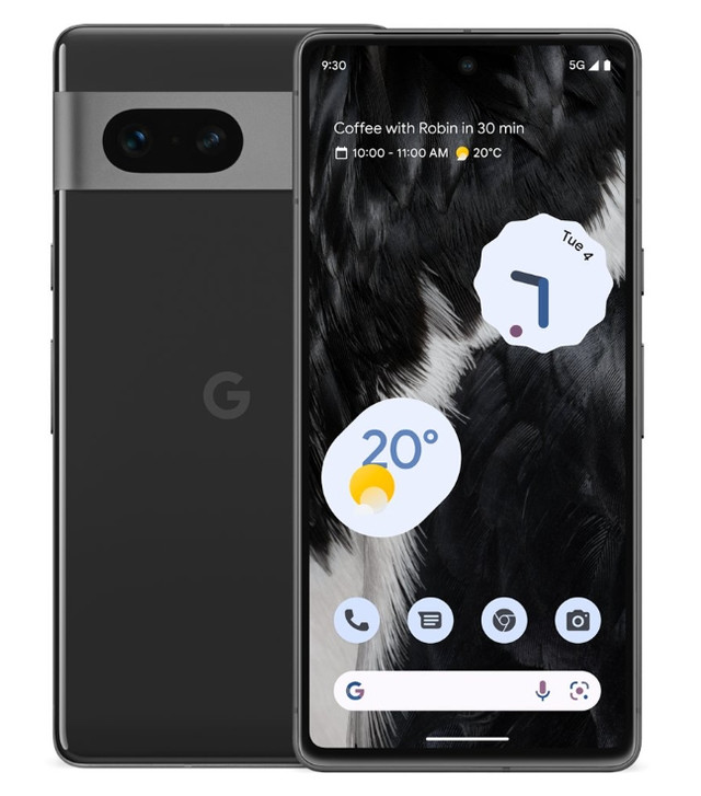 Google Pixel 7 8/128GB, Obsidian, смартфон, Європейська версія