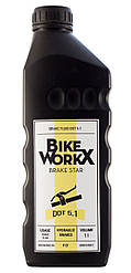 Тормозная жидкость BikeWorkX Brake Star DOT 5.1 1л.