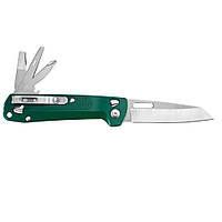 Нож-мультитул Leatherman Free K2- зеленый