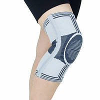 Наколенник, бандаж на колено усиленный Active А7-049 Dr. Life (эластичный фиксатор, ортез на коленный сустав)
