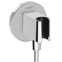 Шланговое подключение HANSGROHE Fixfit 26888000 с держателем для лейки пластиковое хром