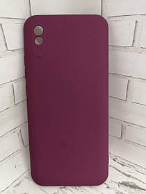Чохол для Xiaomi Redmi 9A накладка бампер протиударний maroon