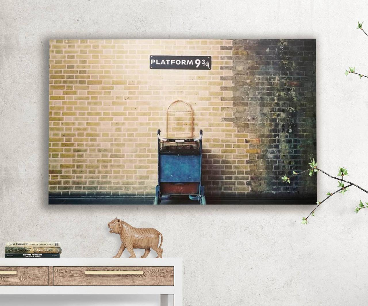 Модульна картина на полотні Гаррі Поттер Платформа 9 3/4, Platform no 9 3/4, фото 1