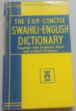 Суахілі-англійський словник