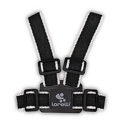 Дитячі віжки Lorelli Baby Walk Safety Harness Чорно-білий