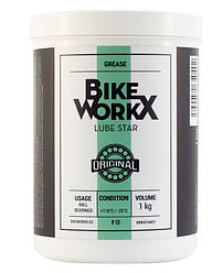 Густая смазка BikeWorkX Lube Star Original банка 1 кг.
