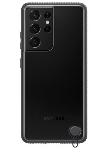 Оригінальний чохол Samsung Clear Protective Cover Black для Galaxy S21 Ultra SM-G998