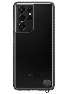 Оригінальний чохол Samsung Clear Protective Cover Black для Galaxy S21 Ultra SM-G998