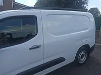 Рейлинги Citroen Berlingo/Peugeot Partner (2008-2019) /цельный алюминий SKYPOR,Черные