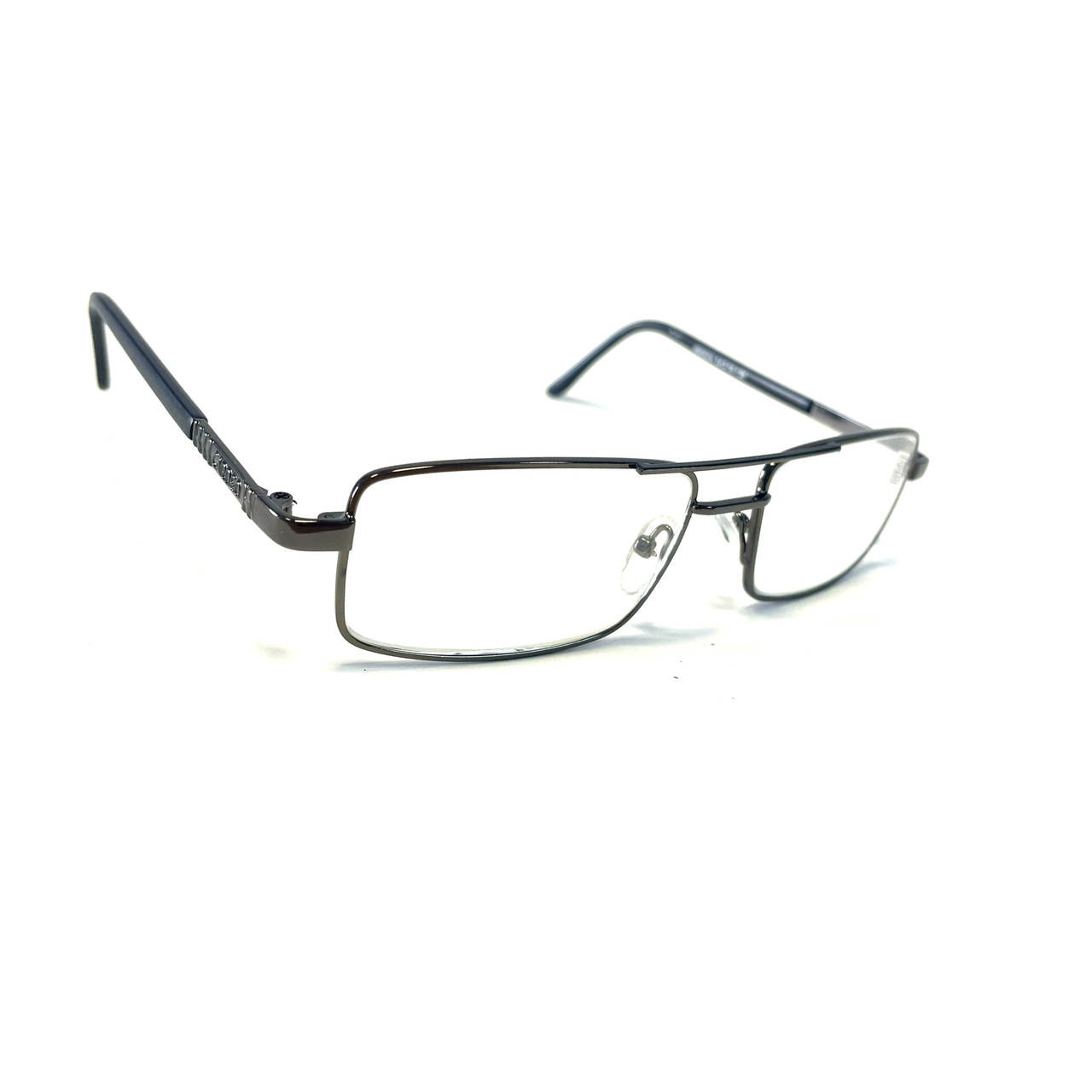 Чоловічі металеві окуляри 9004 с2 білі плюс
