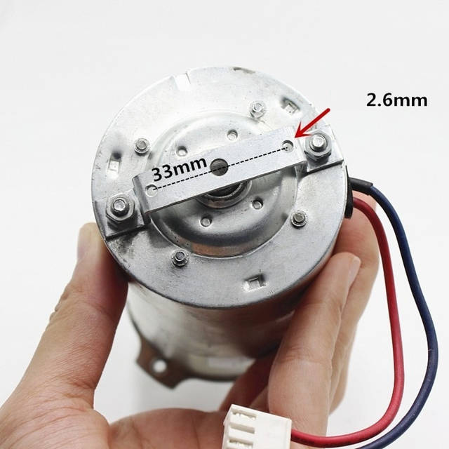 Мотор RD-ZD-25F 50W (аналог ZYT4245-23A) Для Хлебопечки Moulinex