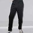 Штани теплі спортивні чоловічі на флісі розмір 54 прямі чорні, фото 2