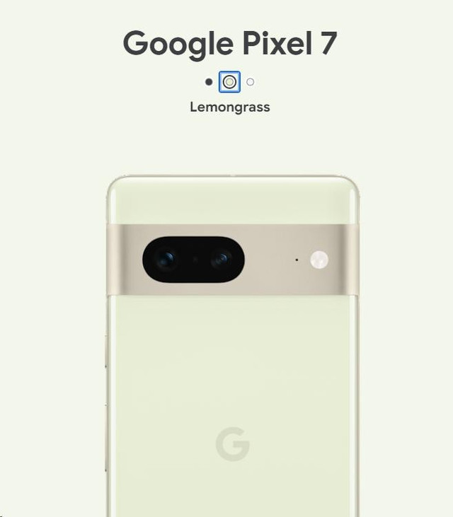 Смартфон Google Pixel 7 8/256GB, Lemongrass, Європейська версія