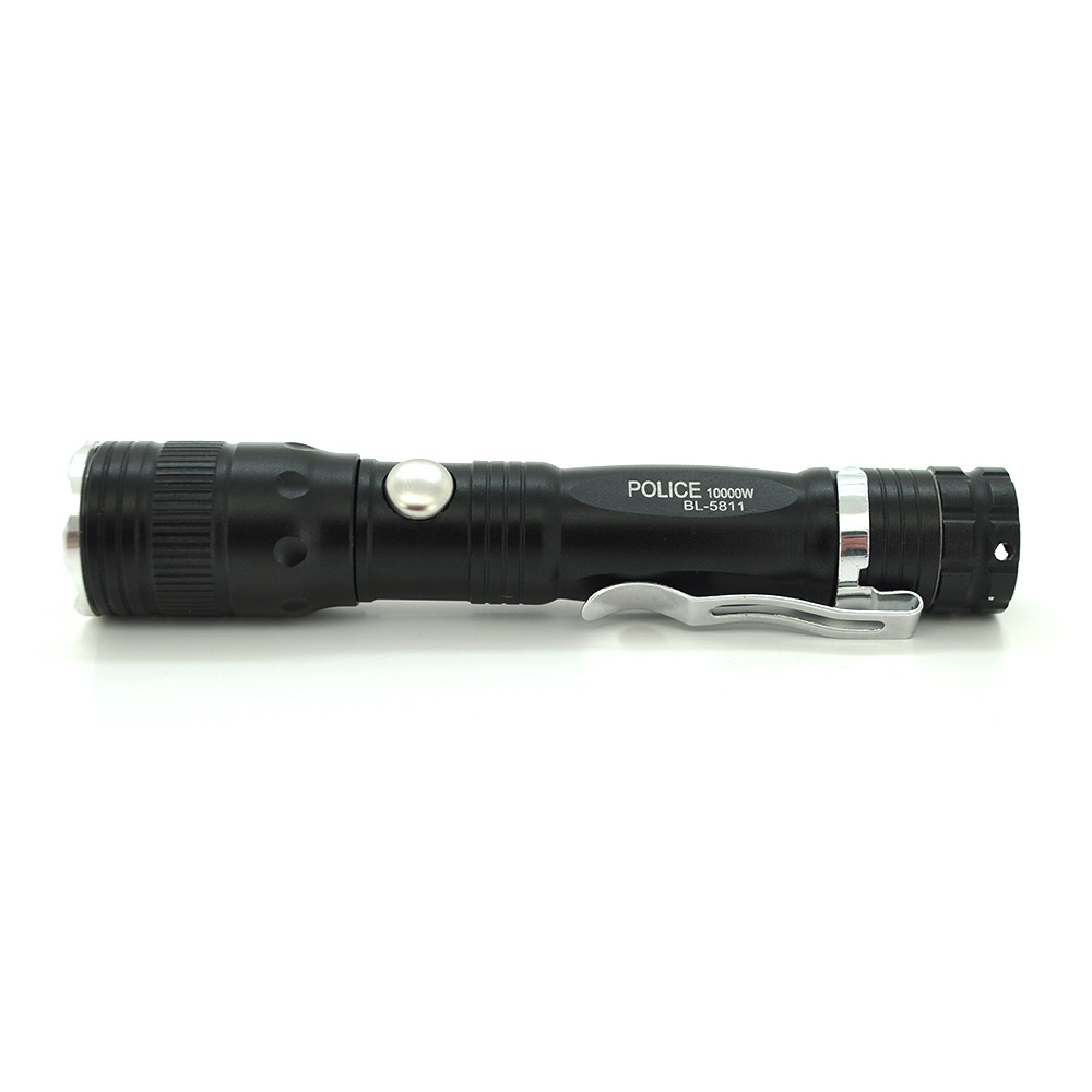 Кишеньковий ліхтарик Bailong BL-5811/5812, 1LED, 1 режим, корпус — алюміній, живлення 1*АА, Box