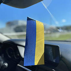 Автомобільний прапорець внутрішній двосторонній України