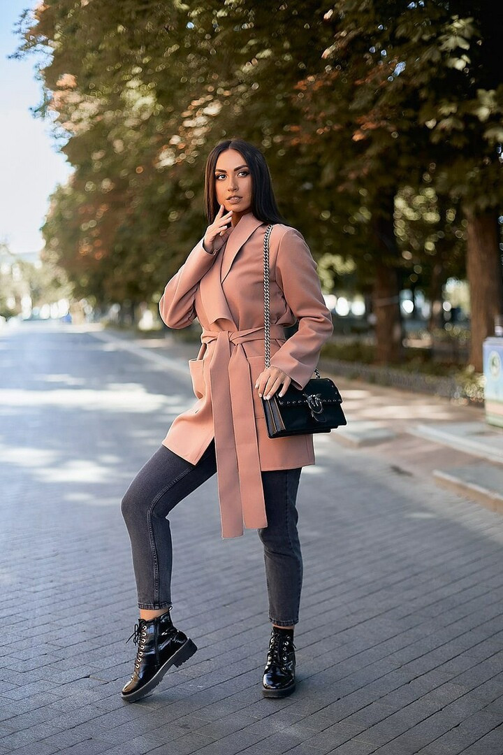 Невероятное женское пальто Ткань Кашемир 50, 60 размер 50 - фото 2 - id-p1690109996