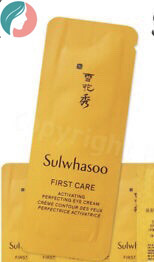 Sulwhasoo first care activating perfecting eye cream 1ml, що активує вдосконалюючий крем для повік