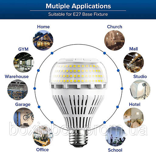 Купить Светодиодные лампы SANSI E27 22 Вт, яркие лампы 3000 лм ...
