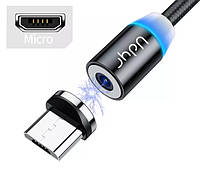 Магнитная зарядка с подсветкою Udyr Micro USB - USB 1 метр