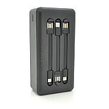 Power bank Solar PLO-SP30G 30000mAh, Black, Blister, фото 2