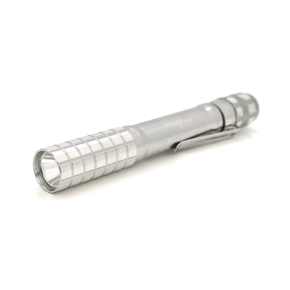 Кишеньковий ліхтарик Bailong BL-502-2, 1LED, 1 режим, корпус алюміній, живлення 2*ААА, ОЕМ
