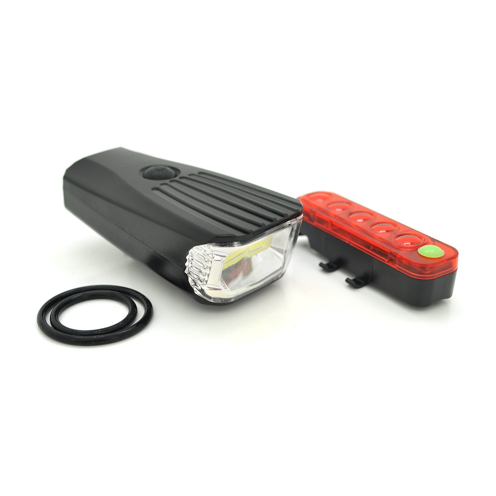 Набір ліхтариків + стоп QX-T0105, 3+4 режими, Box, фото 1