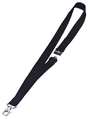 Текстильний шнурок для бейджу DURABLE, 20 мм, чорний