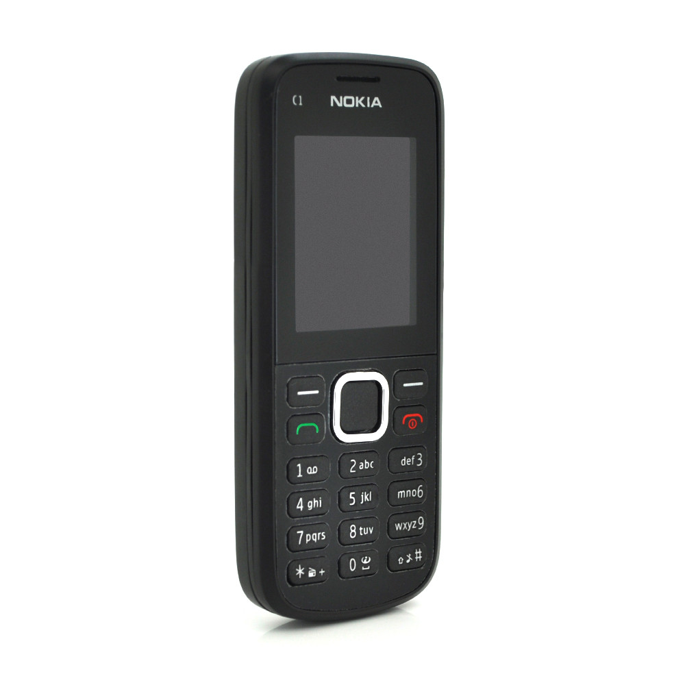 Телефон Nokia C1-02, Black - фото 1 - id-p1690102112