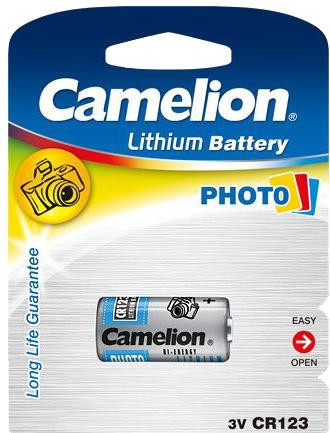 Батарейка CAMELION Lithium Cell 3V CR123 (C1) - фото 1 - id-p278591294