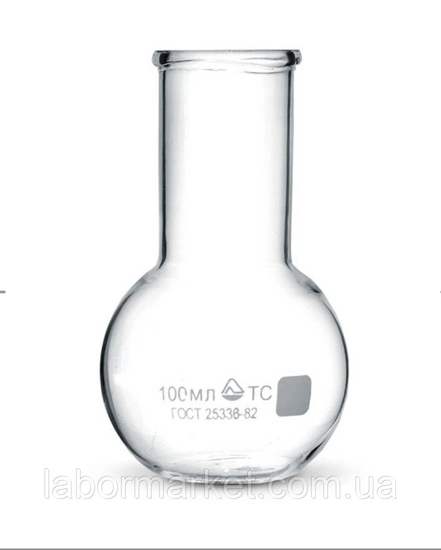 Колба плоскодонна П-3000-45 ТС, фото 1