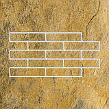 Трафарет багаторазовий для штукатурки Цегла 603х298х3 мм 030110, фото 6