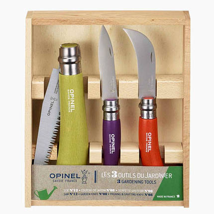 Набір садового інструменту Opinel / Опінель Garden Box Set (Франція), фото 1